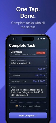 MaintainMe: Track It All screenshot