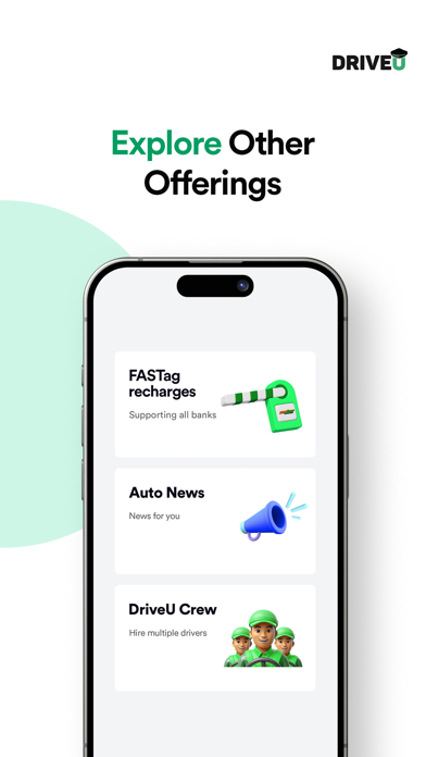 DriveU: Car Drivers & Services Screenshot