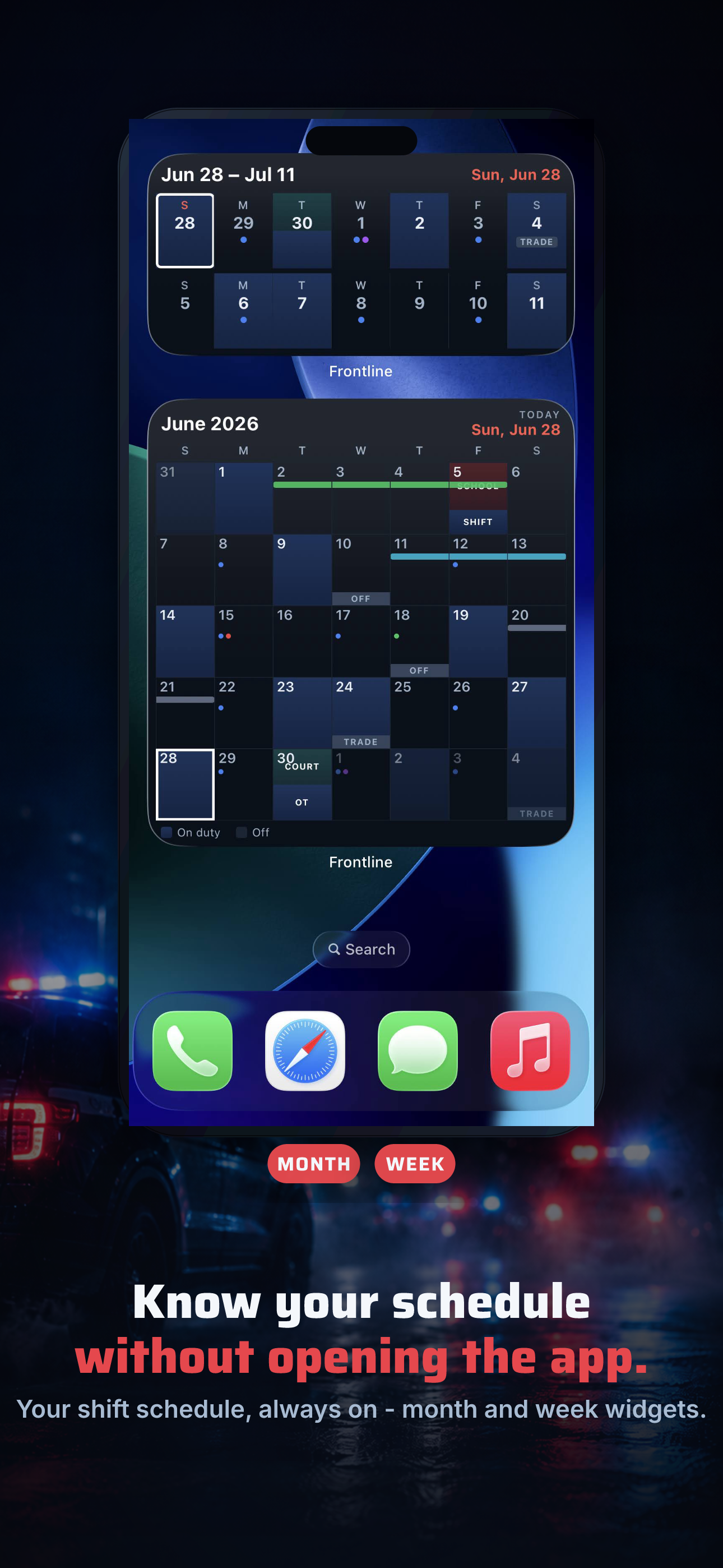 Frontline - Shift Calendar screenshot 8