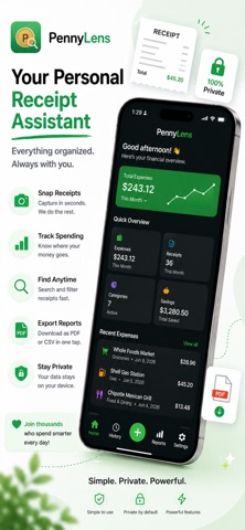 PennyLens: Receipt Scanner Screenshot 10 of 10