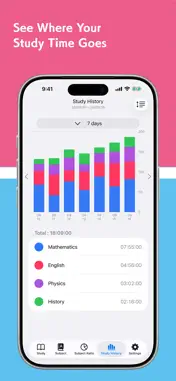 Study Timer & Time Tracker screenshot 3