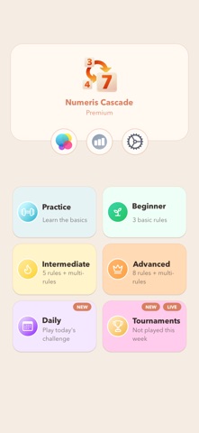 Numeris Cascade: Number Puzzle Screenshot 1 of 4