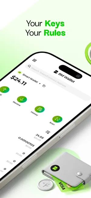 BM Wallet: Crypto & BTC Wallet screenshot 2