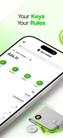 BM Wallet: Crypto & BTC Wallet iPhone screenshot