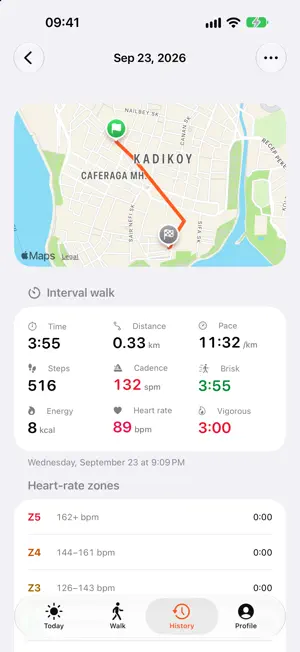 Durma: Brisk Walking Tracker screenshot 3