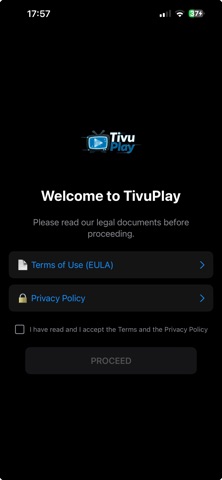TivuPlay iPhone screenshot 2