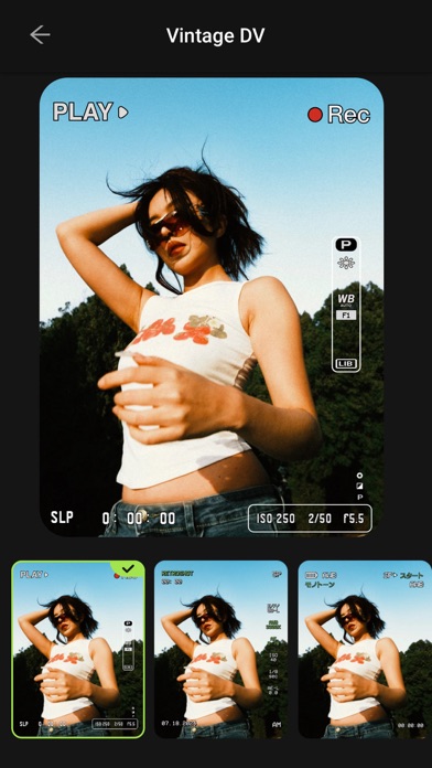 RetroShot: Vintage Camera iPhone screenshot 4 - Photo & Video app