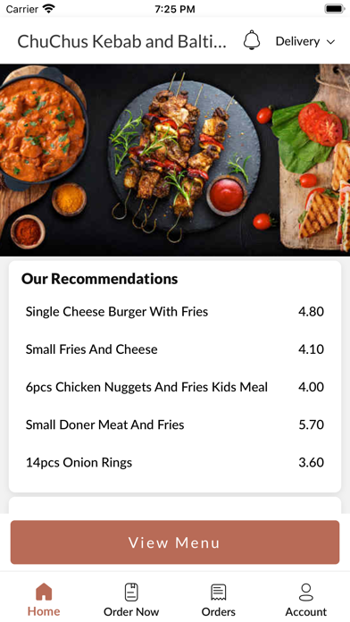 ChuChus Kebab and Balti House Screenshot