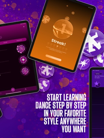 HiDance, Online Dance Learning iPad screenshot