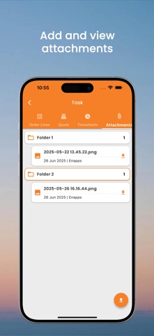 Enapps FSM screenshot