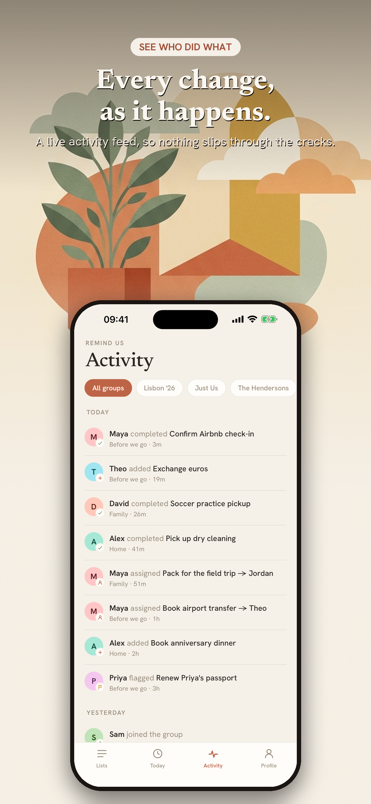 Remind Us: Grocery & Lists screenshot 3