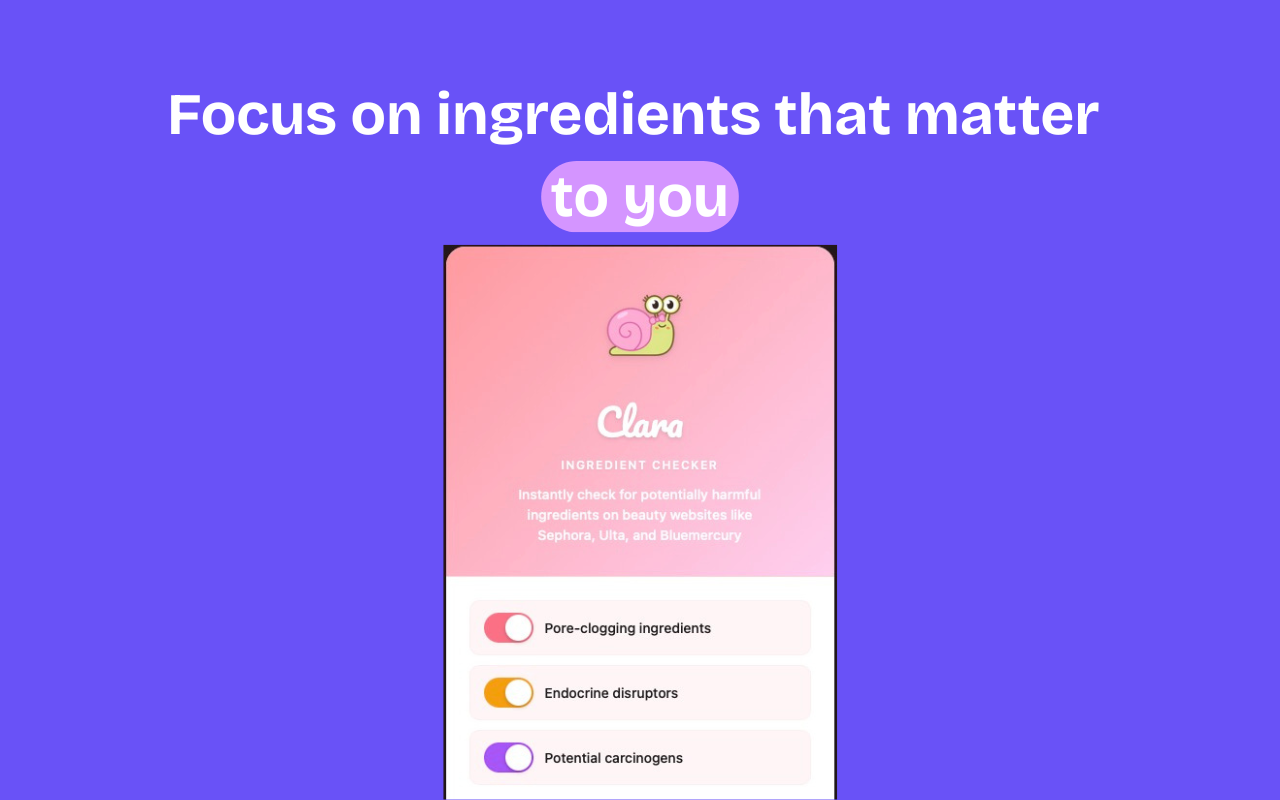 Clara - Ingredient Checker screenshot 15