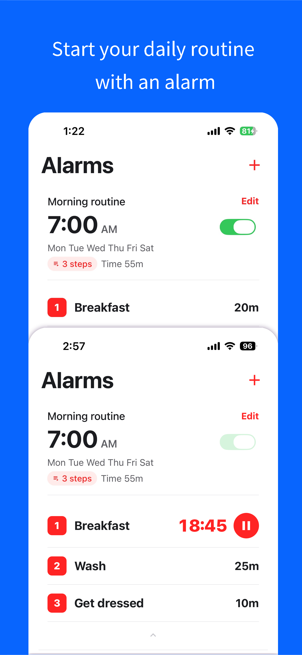 ShutTimer: Alarm & Routine