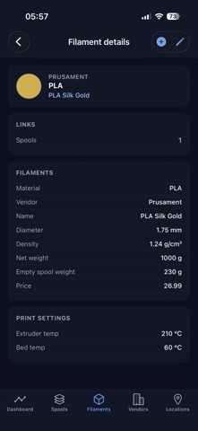 Spoolman GO Screenshot 7 of 10
