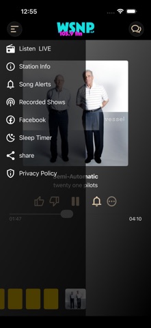 105.9 FM WSNP screenshot
