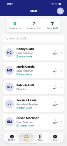 SafePass Daycare screenshot