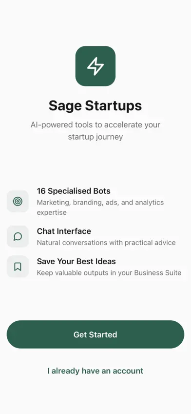 Sage Startups screenshot 2