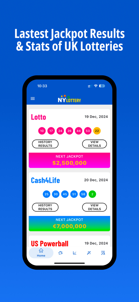 New York Lottery App screenshot 1