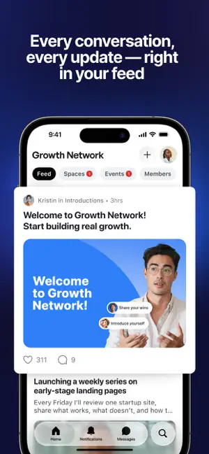 Circle Communities iPhone screenshot 2