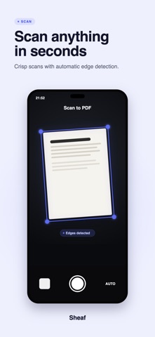 Sheaf - PDF Scanner & Editor Screenshot 7 of 8