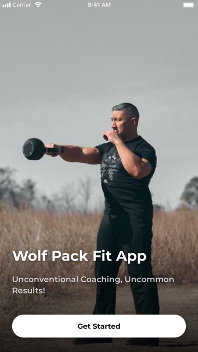 Wolf Pack Fit iPhone screenshot 1 - Health & Fitness app