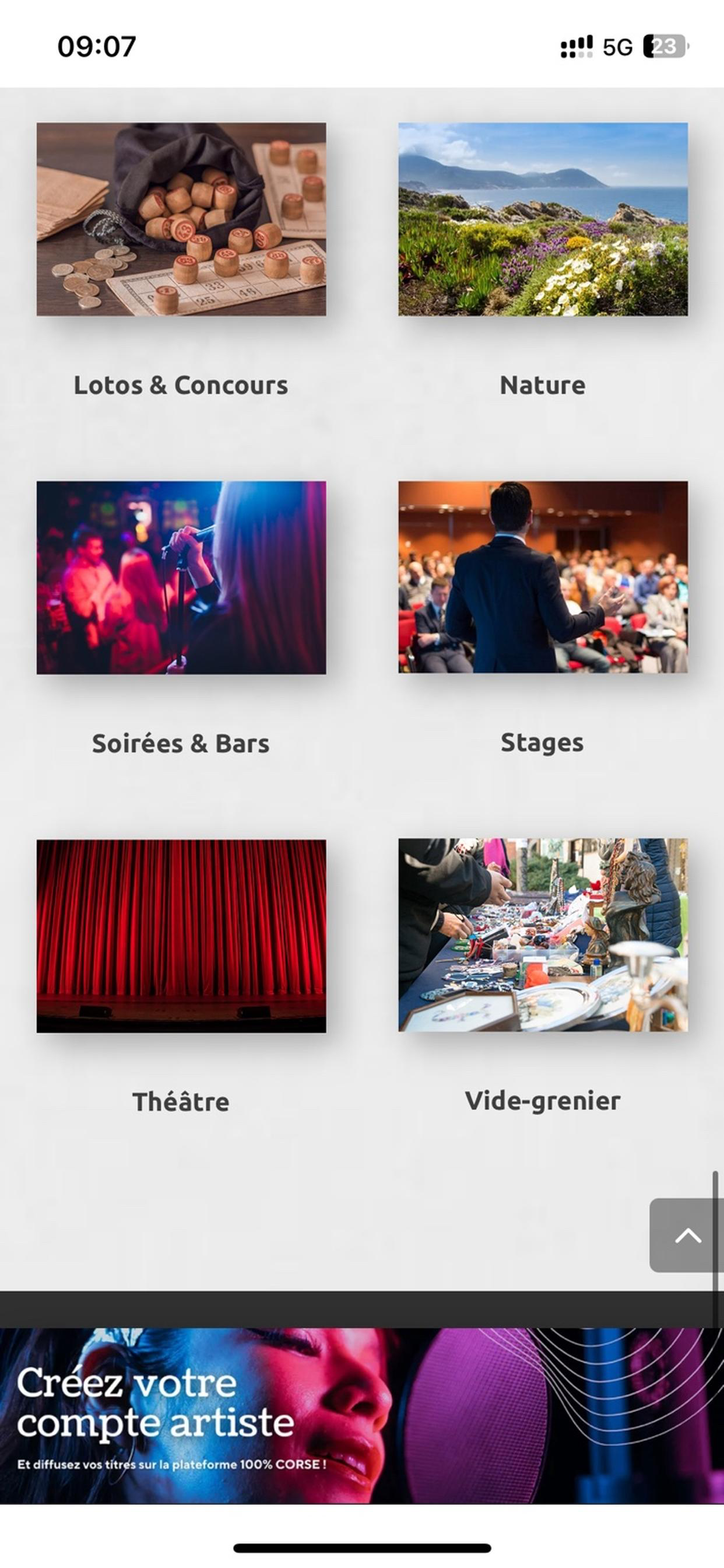 Agenda Culturel Corse