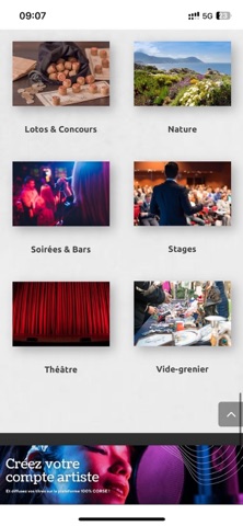 Agenda Culturel Corse screenshot