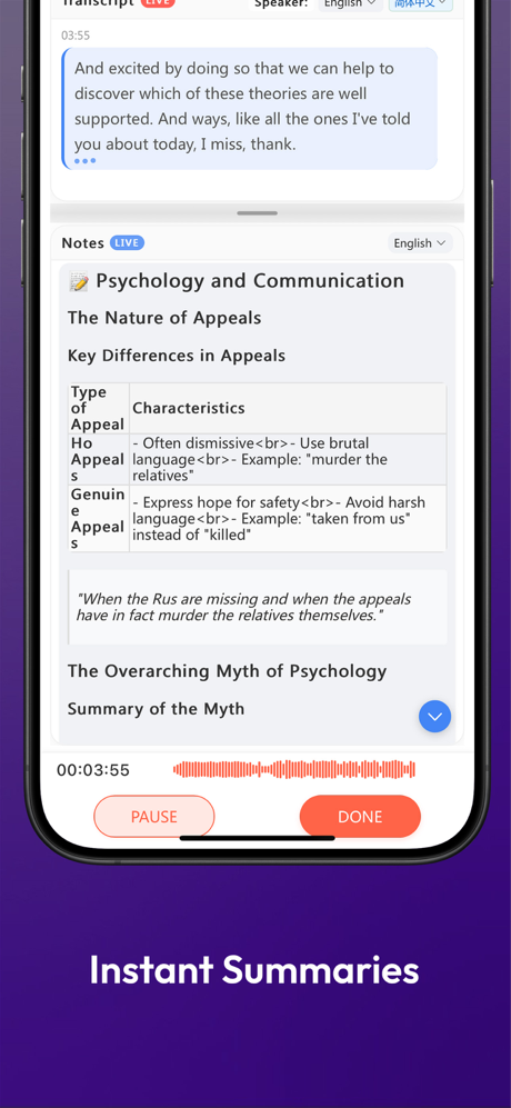 EasyNoteAI-AI Note Taker screenshot 3