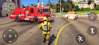 Fire Fighter Hero: Rescue City iPhone screenshot