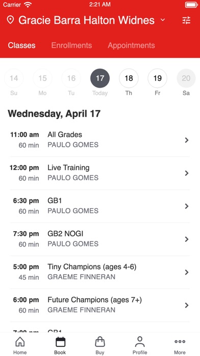 Gracie Barra Northwest UK Screenshot