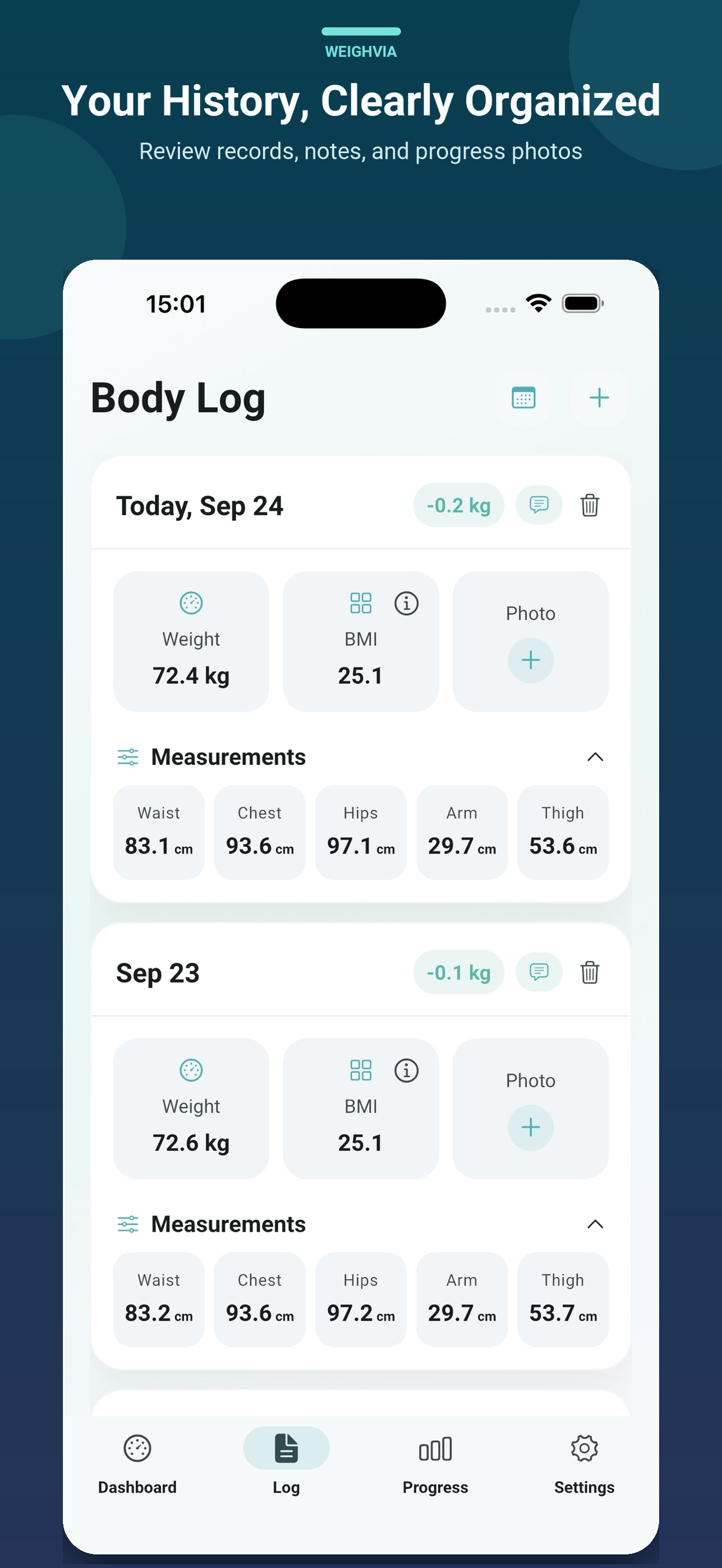 Screenshot 3 of Weighvia