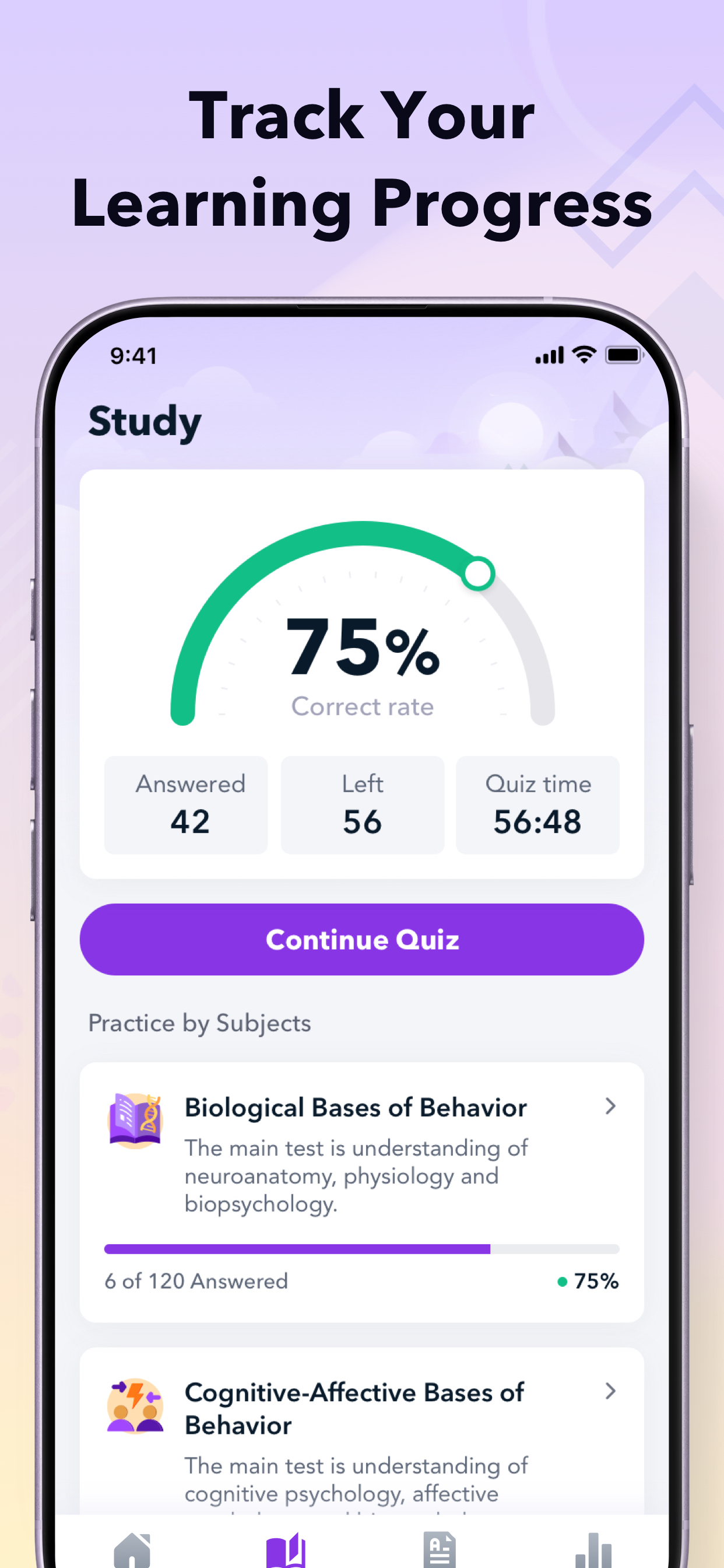 Psych Exam Prep | UltraPrep screenshot 4