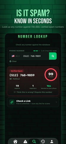 CallWall: Spam Call Blocker Screenshot 2 of 7