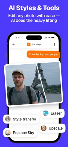 Overchat: Ask AI & Chat iPhone screenshot