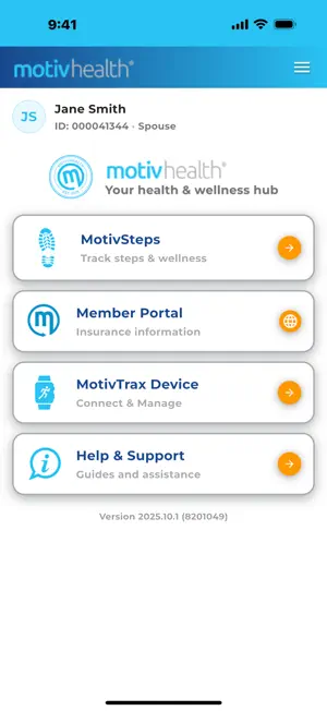 MotivHealth App screenshot 1
