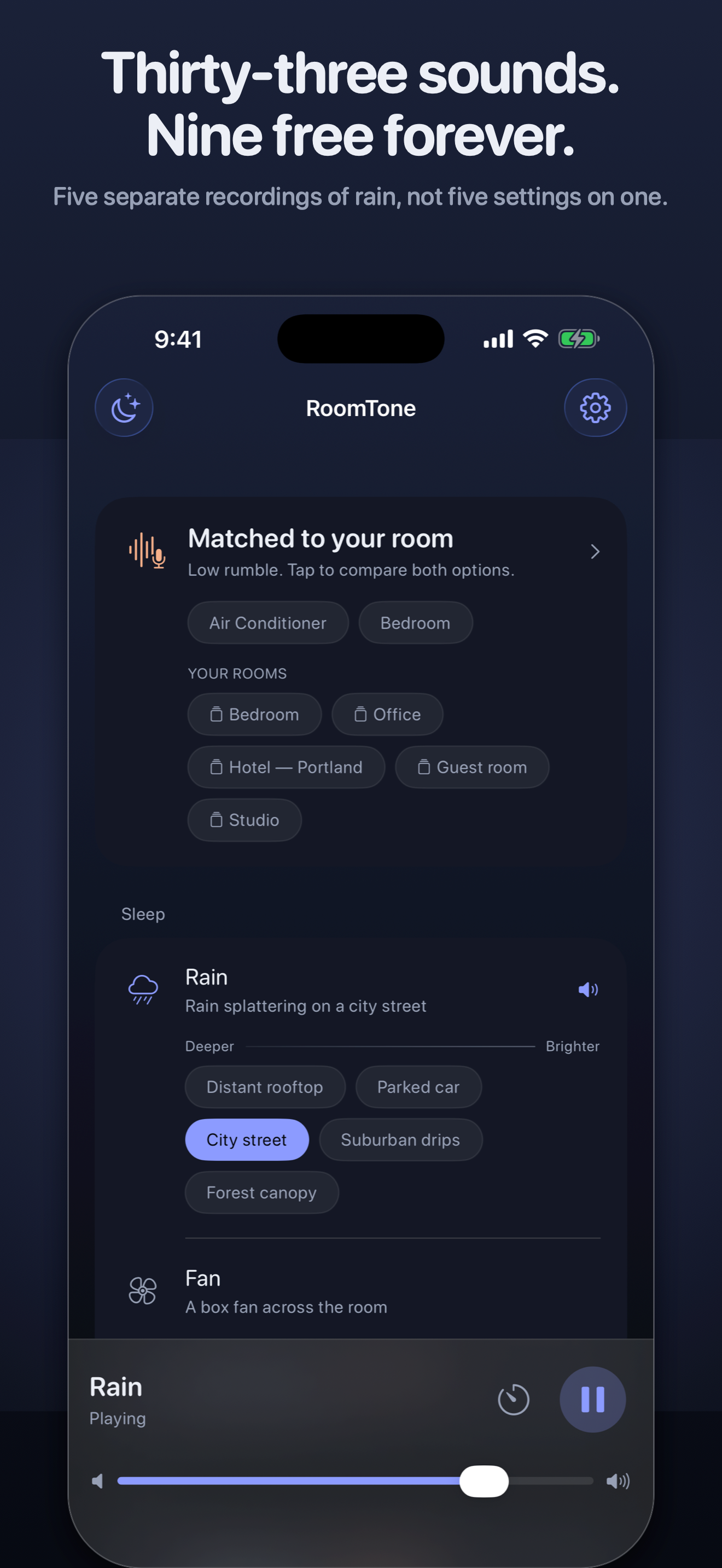 RoomTone: Sleep Sounds screenshot 4