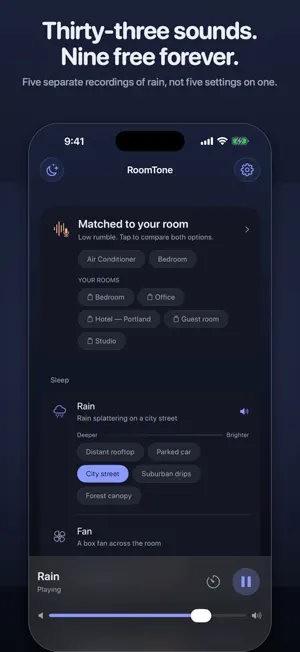 RoomTone: Sleep Sounds screenshot 4
