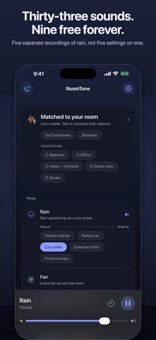 RoomTone: Sleep Sounds Screenshot 4 of 9