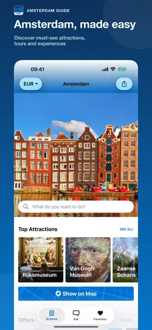 Amsterdam Travel Guide & AI screenshot 1