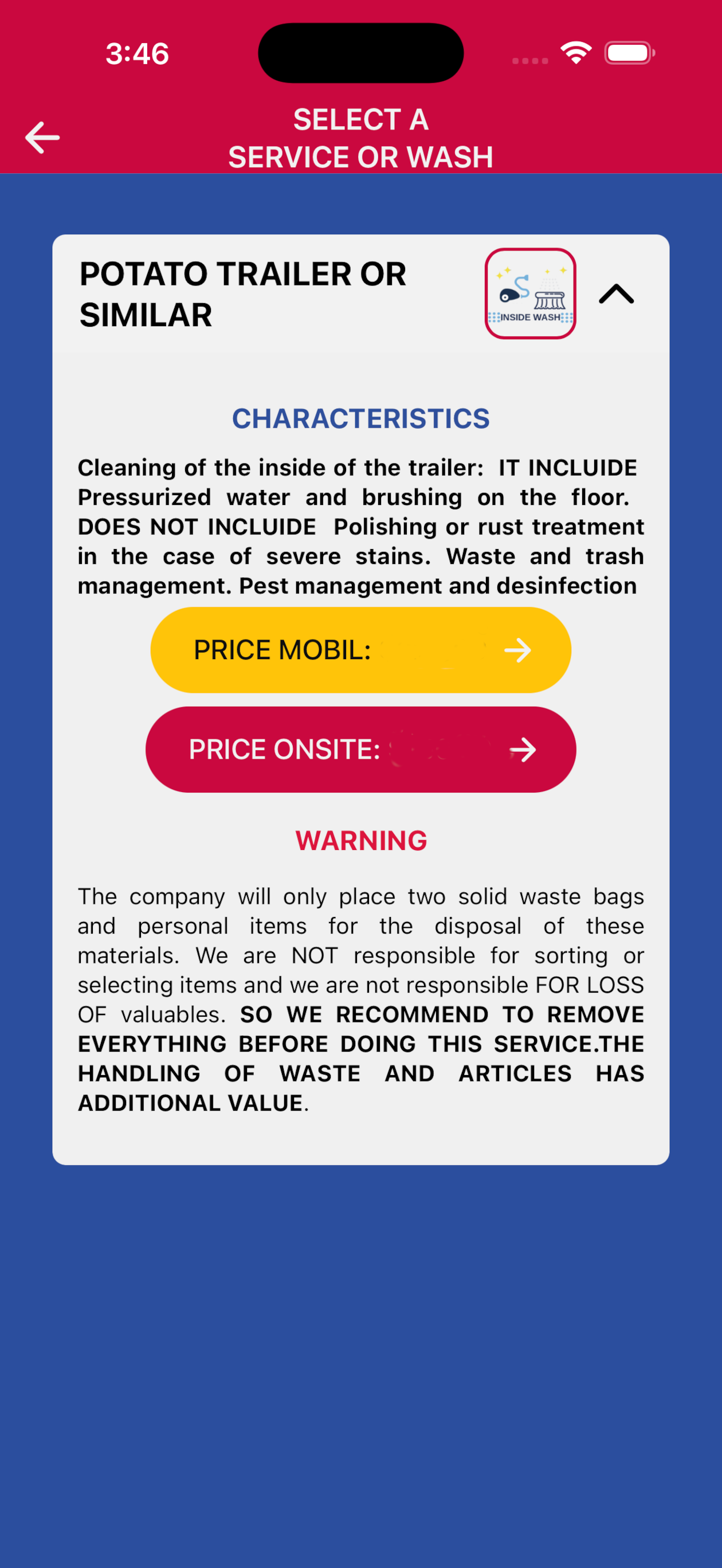 TTwash Customers screenshot 10