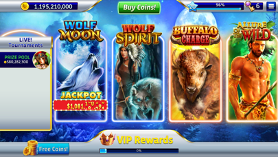 Screenshot #1 pour Wolf Bonus Casino -Vegas Slots
