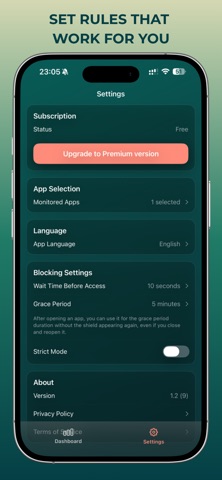 Aergia - Screen Time Control Screenshot 4 of 4