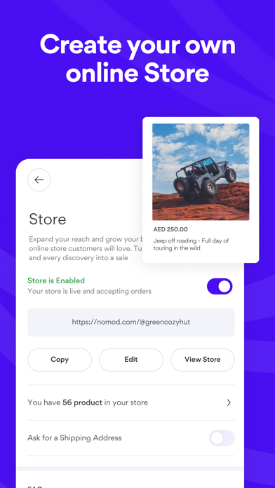 Nomod | Payment Links Screenshot