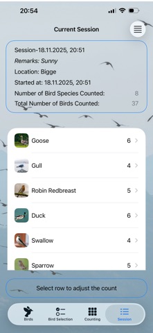 Quick Bird Counter screenshot
