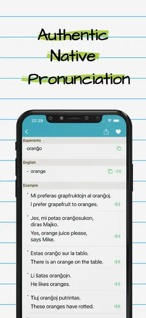 Esperanto English Dictionary screenshot 2