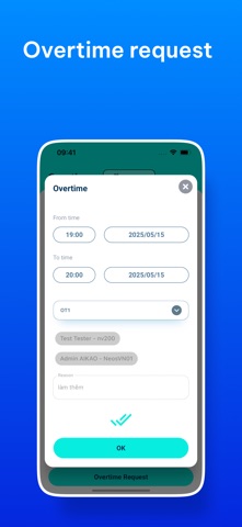 AiKAO - Timekeeping, Salary screenshot