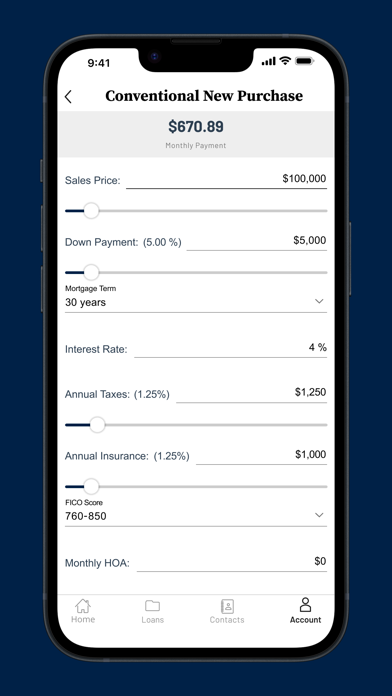 NCB Home Loan Screenshot