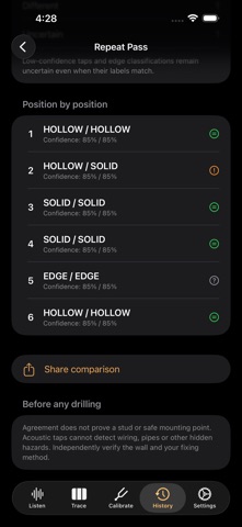 Wallrap: Wall Tap Survey Screenshot 2 of 3