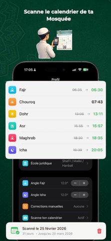 AssalatPro:Horaires de Prière iPhone screenshot
