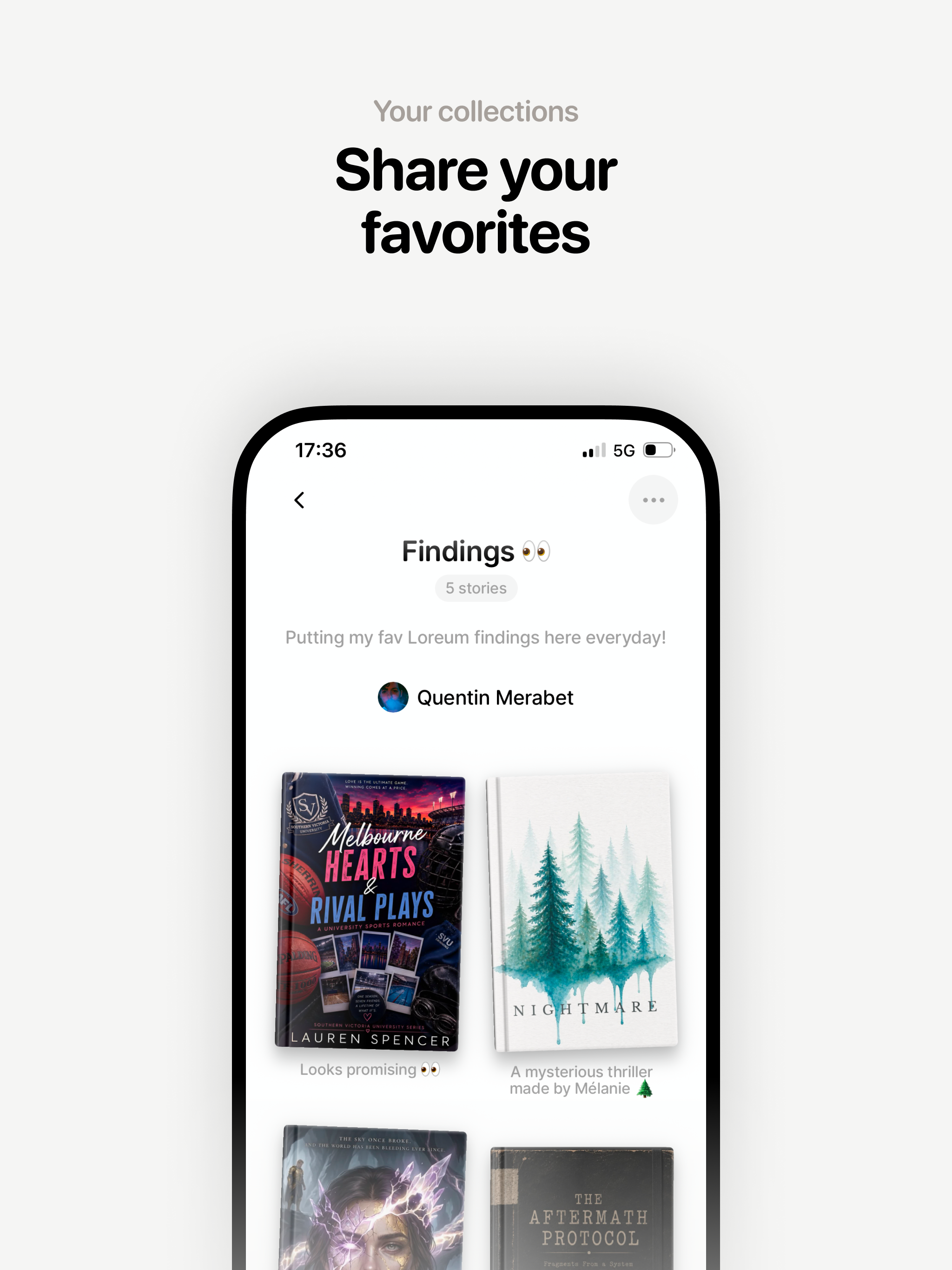 Loreum: Read & Write Stories screenshot 14